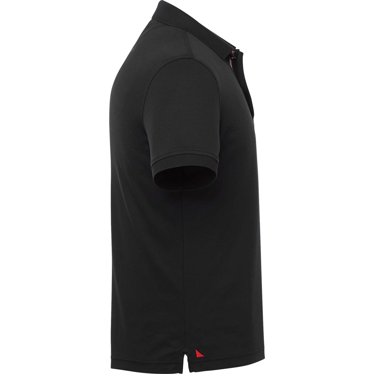 UNTUCKit Damaschino Wrinkle-Free Polo for Men Transfer - Black - Right Side