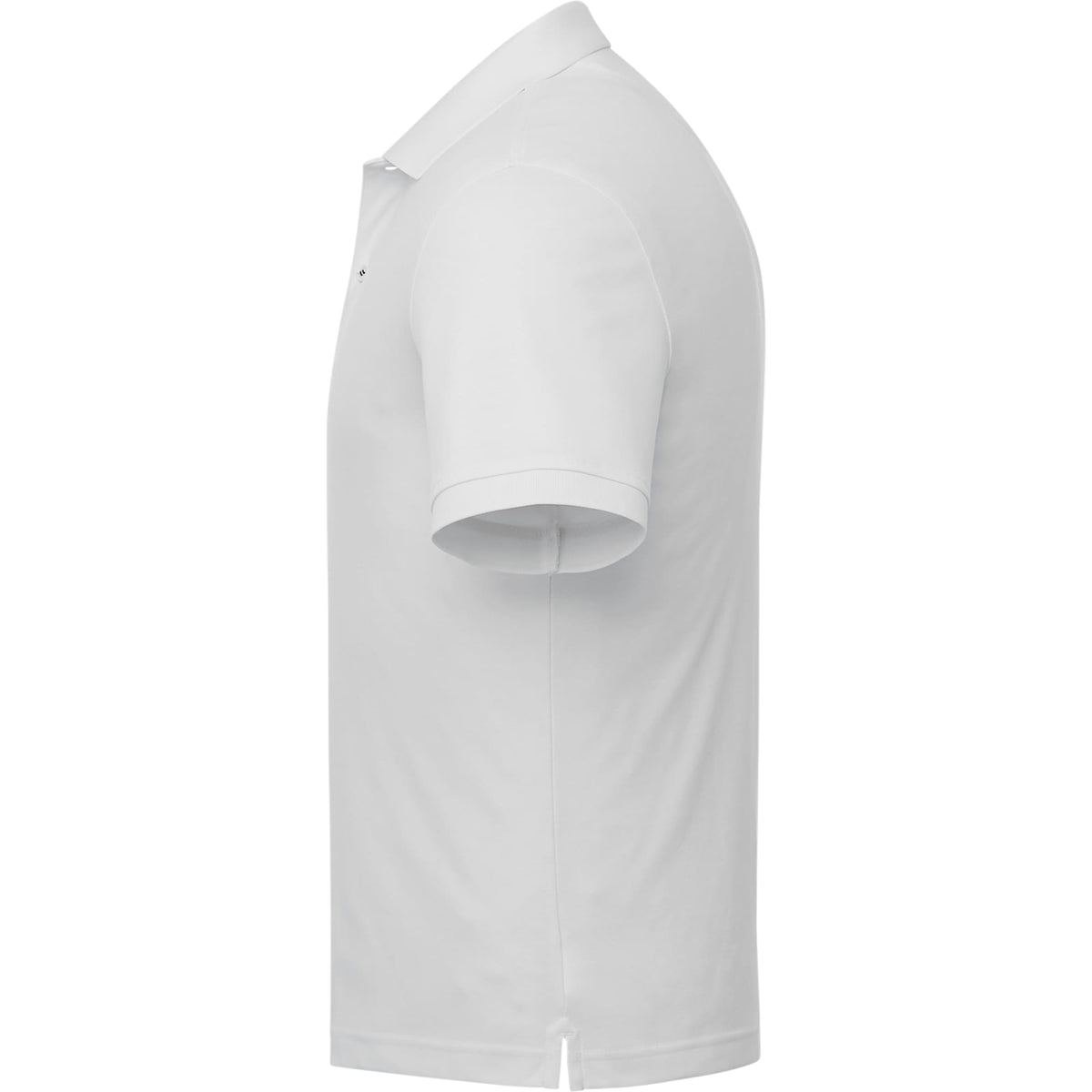 UNTUCKit Damaschino Wrinkle-Free Polo for Men Transfer - White - Left Side