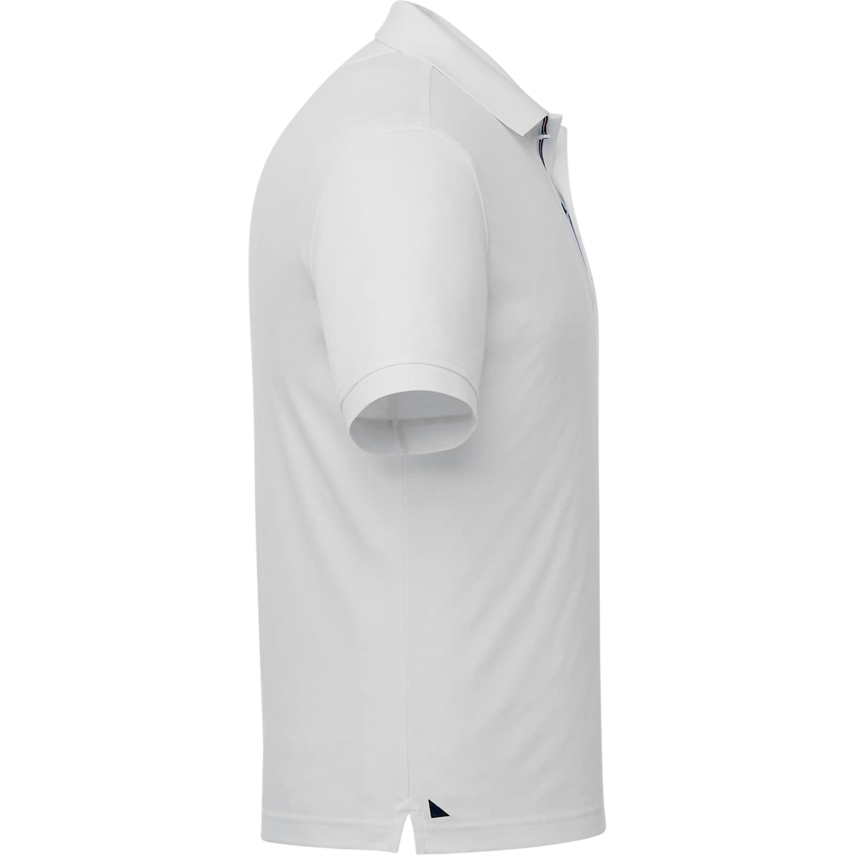 UNTUCKit Damaschino Wrinkle-Free Polo for Men Transfer - White - Right Side