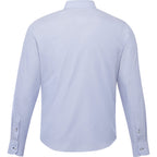 UNTUCKit Hillside Select Wrinkle Free Shirt in Blue for Men Embroidery - UNTUCKit Blue - Back