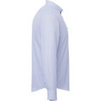 UNTUCKit Hillside Select Wrinkle Free Shirt in Blue for Men Embroidery - UNTUCKit Blue - Right Side