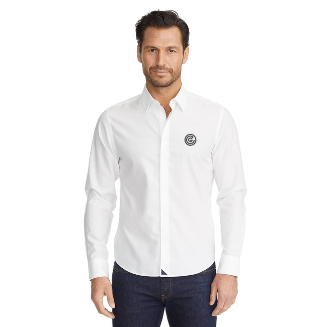 UNTUCKit Las Cases Slim Fit Wrinkle Free Shirt for Men Embroidery