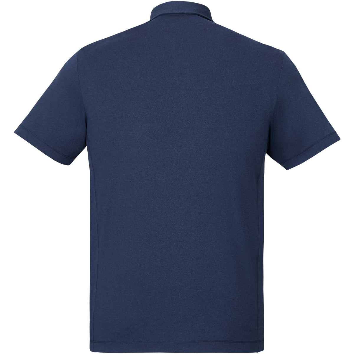 UNTUCKit Performance Knit Polo for Men Embroidery - Navy - Back