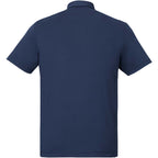 UNTUCKit Performance Knit Polo for Men Transfer - Navy - Back
