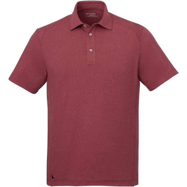 UNTUCKit Performance Knit Polo for Men Transfer