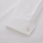 UNTUCKit Tracey Shirt with French Cuffs for Women Embroidery - White - Detail Cuff