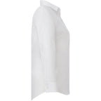 UNTUCKit Tracey Shirt with French Cuffs for Women Embroidery - White - Right Side