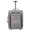 Upright Luggage in 600D Polyester, 20 Inch Transfer - Graphite - Front