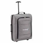 Upright Luggage in 600D Polyester, 20 Inch Transfer - Graphite - Right Angle 2
