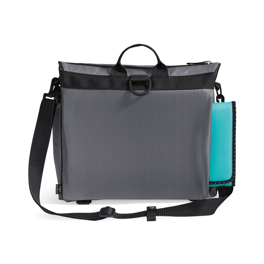 Uptown Convertible Diaper Bag with Stroller Straps Transfer - Grey - View 4
