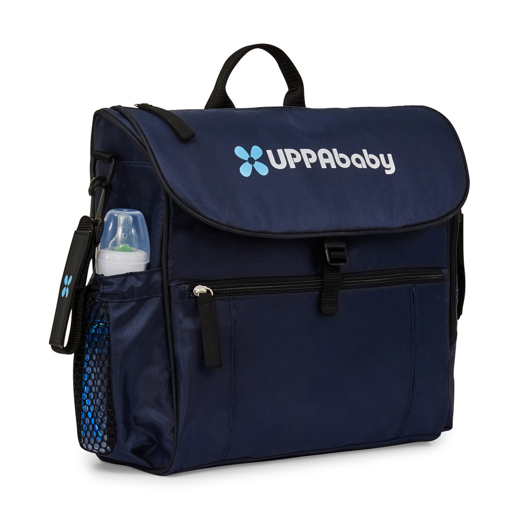 Uptown Convertible Diaper Bag with Stroller Straps Transfer - Navy Blue - View 1