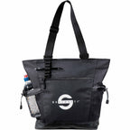 Urban Passage Business Travel Tote with Zip Top - Black - Front 2