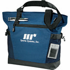 Urban Passage Business Travel Tote with Zip Top - Blue - Photo
