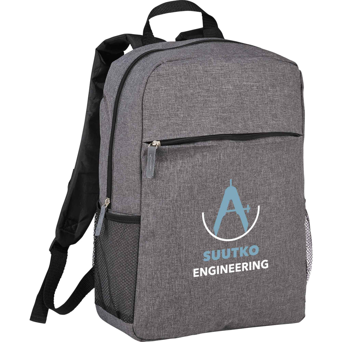 Urban Polycanvas Laptop Backpack, 15 Inch Full Color - Graphite - Photo 2