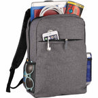 Urban Polycanvas Laptop Backpack, 15 Inch Full Color - Graphite - Photo 4