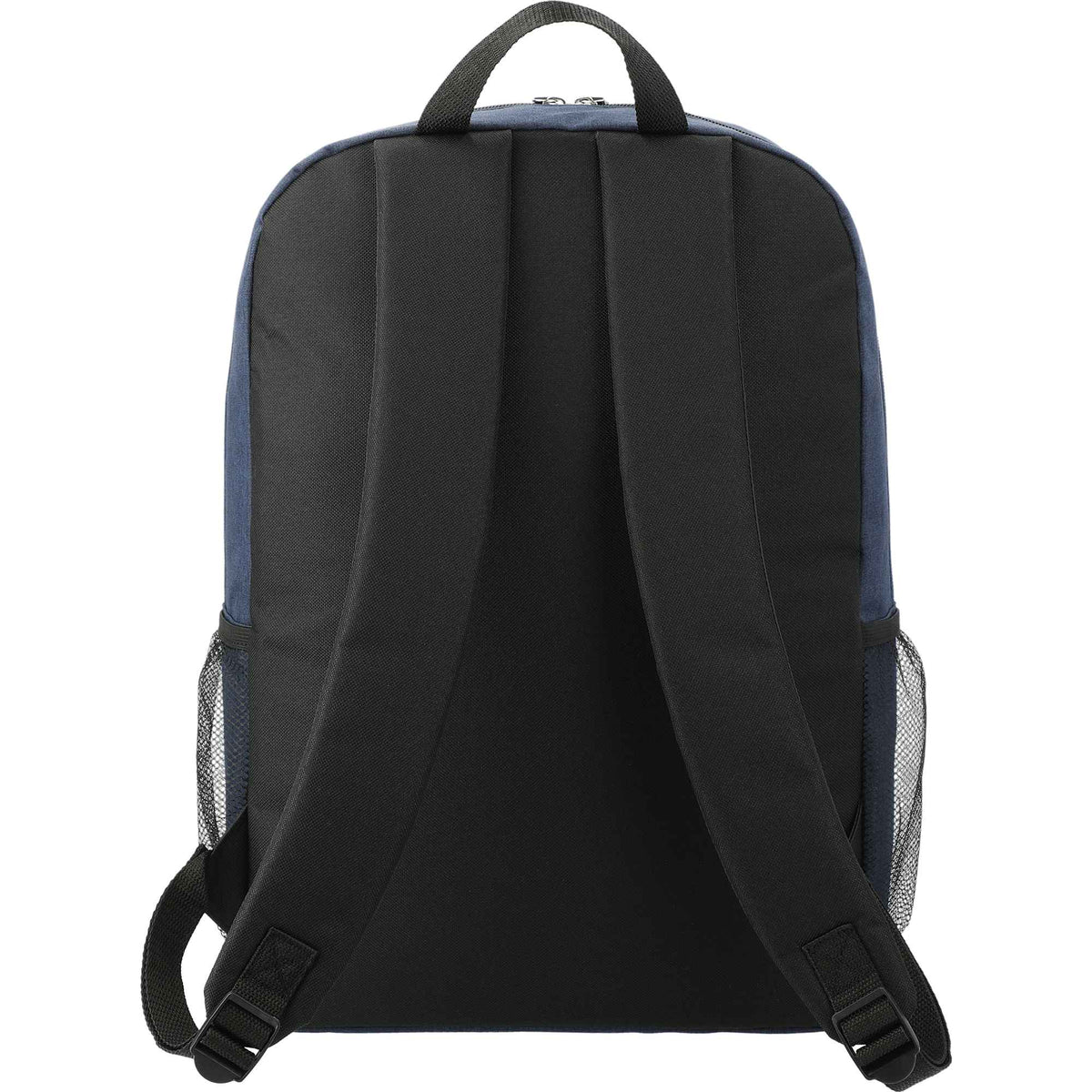 Urban Polycanvas Laptop Backpack, 15 Inch Full Color - Navy - Back