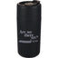 Urban Recycled Plastic Tumbler with Twist Lid, 16 oz - Black - Front