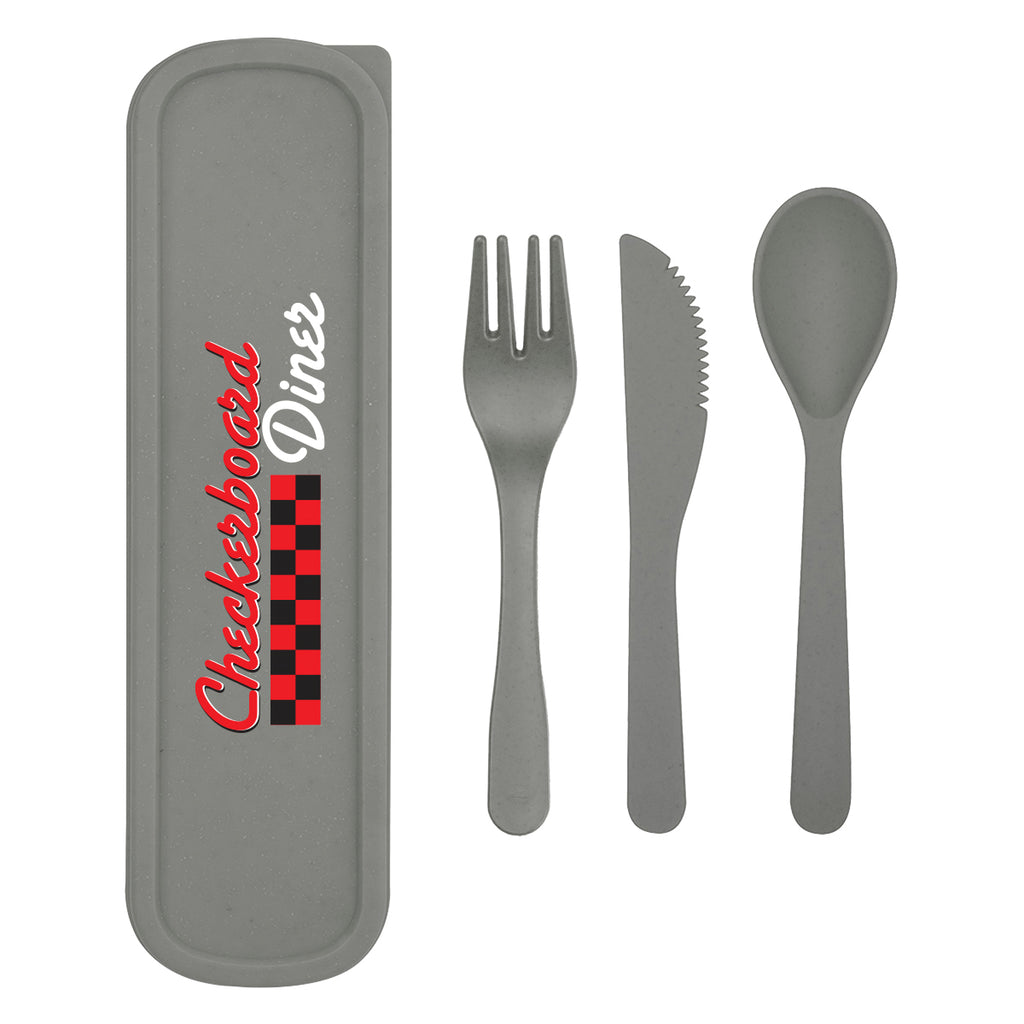 Utensil Set, Harvest - Gray - Full Color