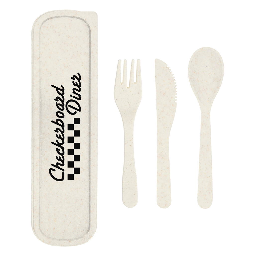 Utensil Set, Harvest - Natural - Silk Screen
