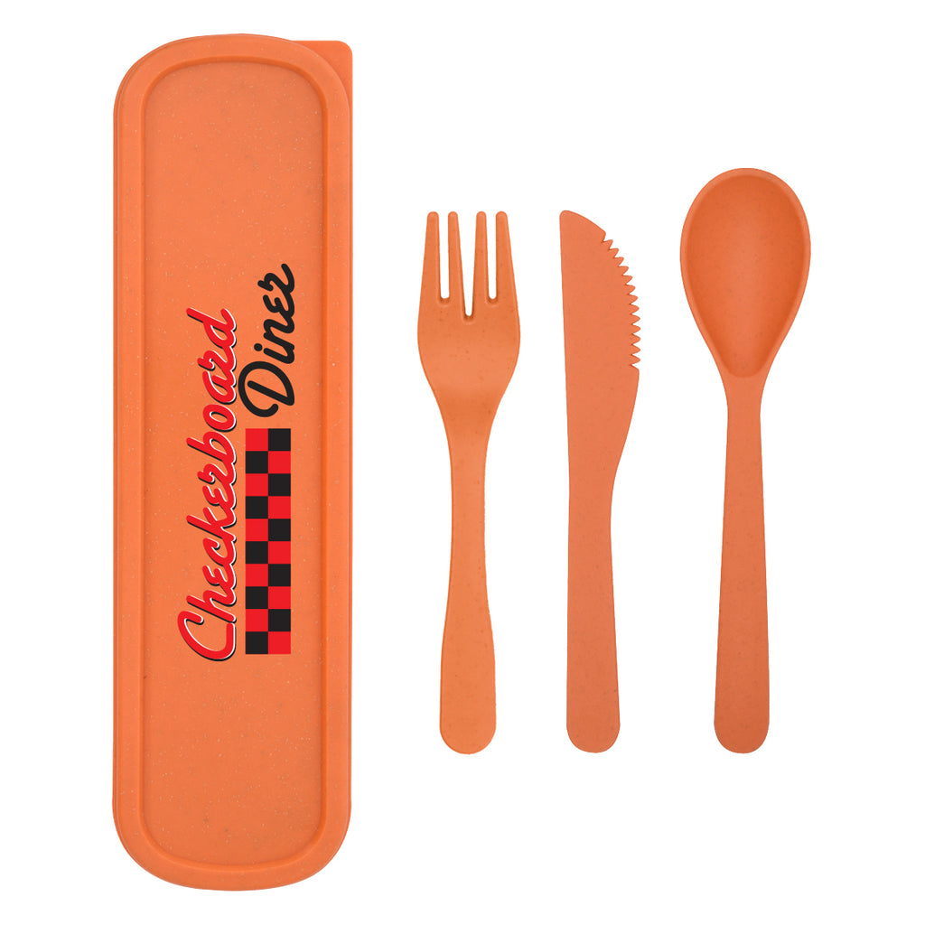 Utensil Set, Harvest - Orange - Full Color