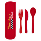 Utensil Set, Harvest - Red - Full Color