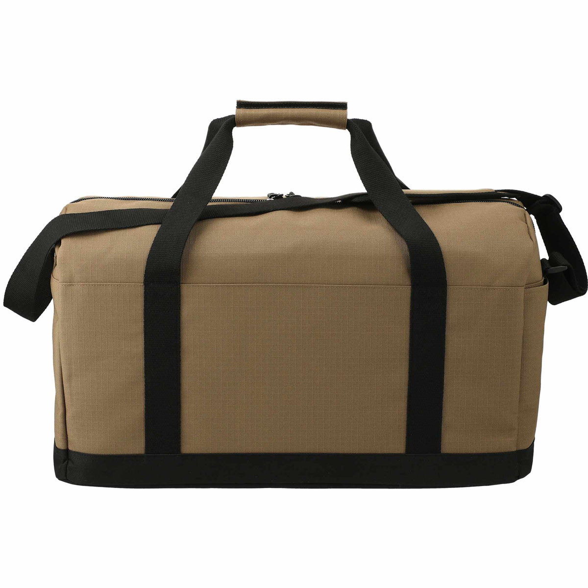 Utility Duffel Bag in Recycled Ripstop, 21 Inches Transfer - Brown - Back