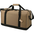 Utility Duffel Bag in Recycled Ripstop, 21 Inches Transfer - Brown - Left Angle 2