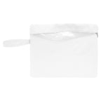 Utility Wet and Dry Bag with Loop, Recycled PET - White - Open