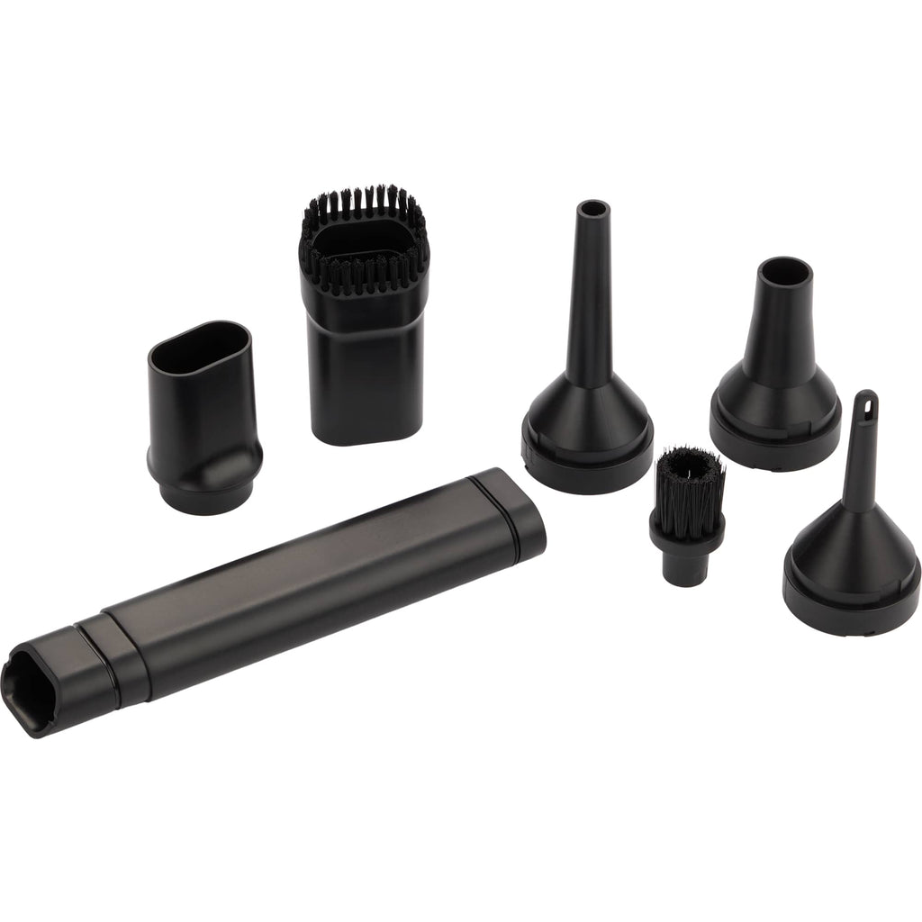 VacuMate Cordless Handheld Vacuum and Air Duster - Black - Components