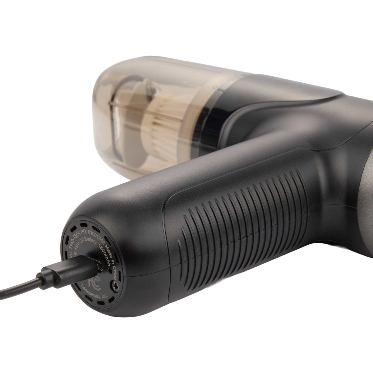 VacuMate Cordless Handheld Vacuum and Air Duster - Black - Detail 11