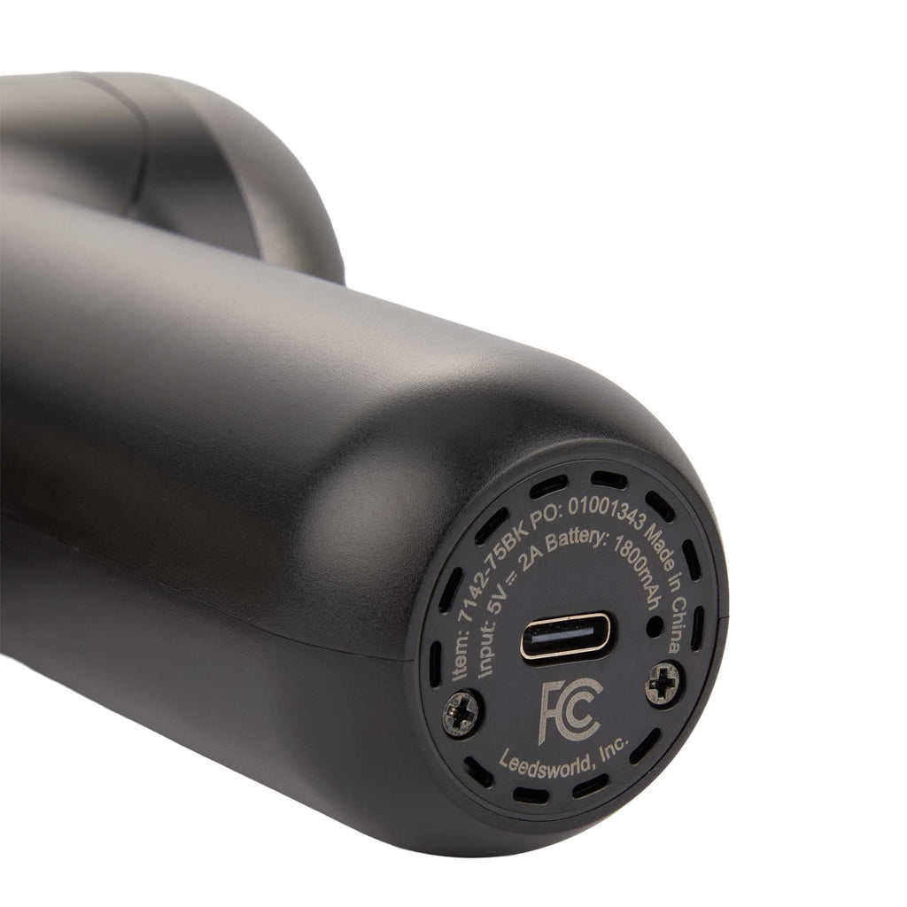 VacuMate Cordless Handheld Vacuum and Air Duster - Black - Detail 7