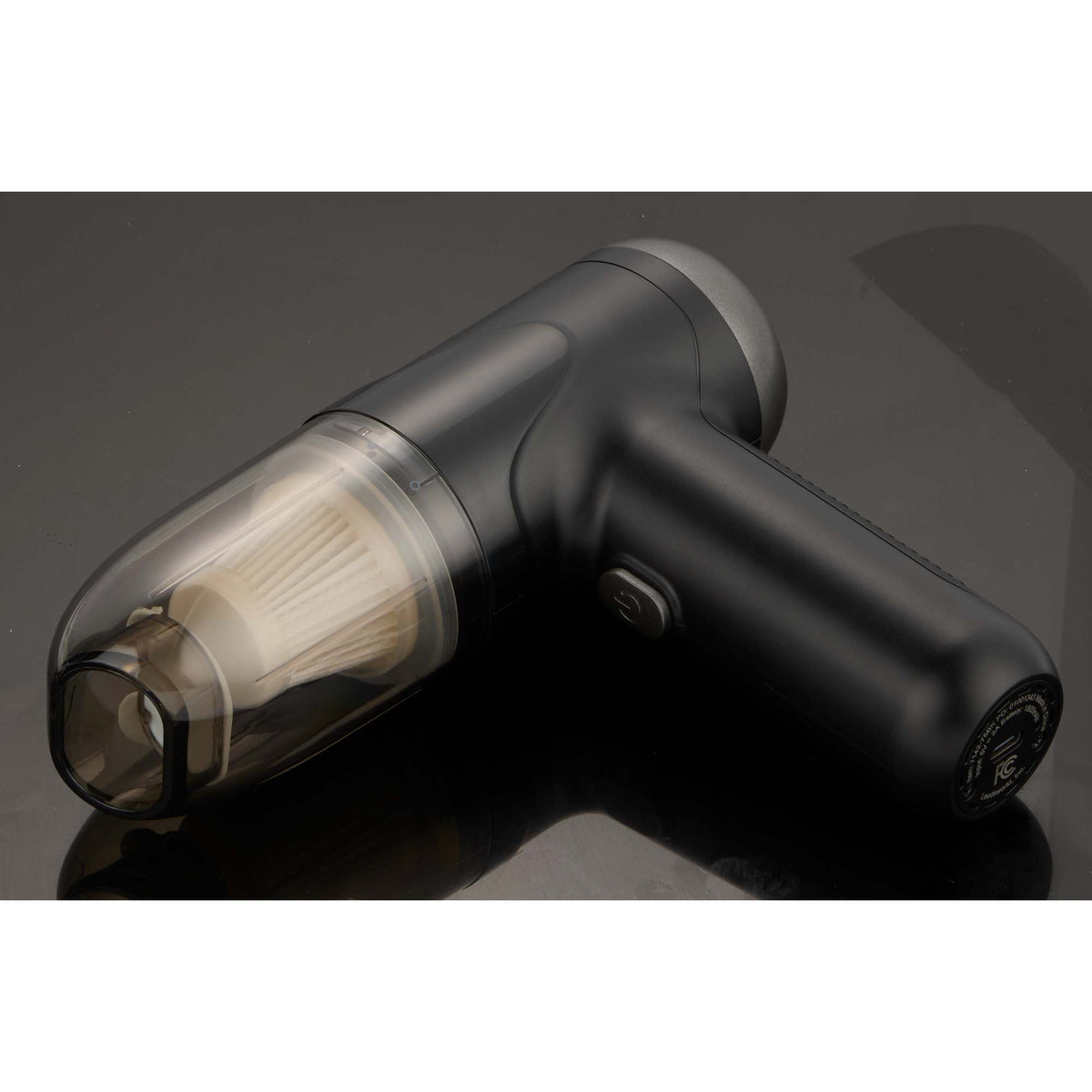 VacuMate Cordless Handheld Vacuum and Air Duster - Black - Detail