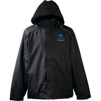 Valencia 3-in-1 Jacket with Fleece Liner for Men Transfer - Black - Flat