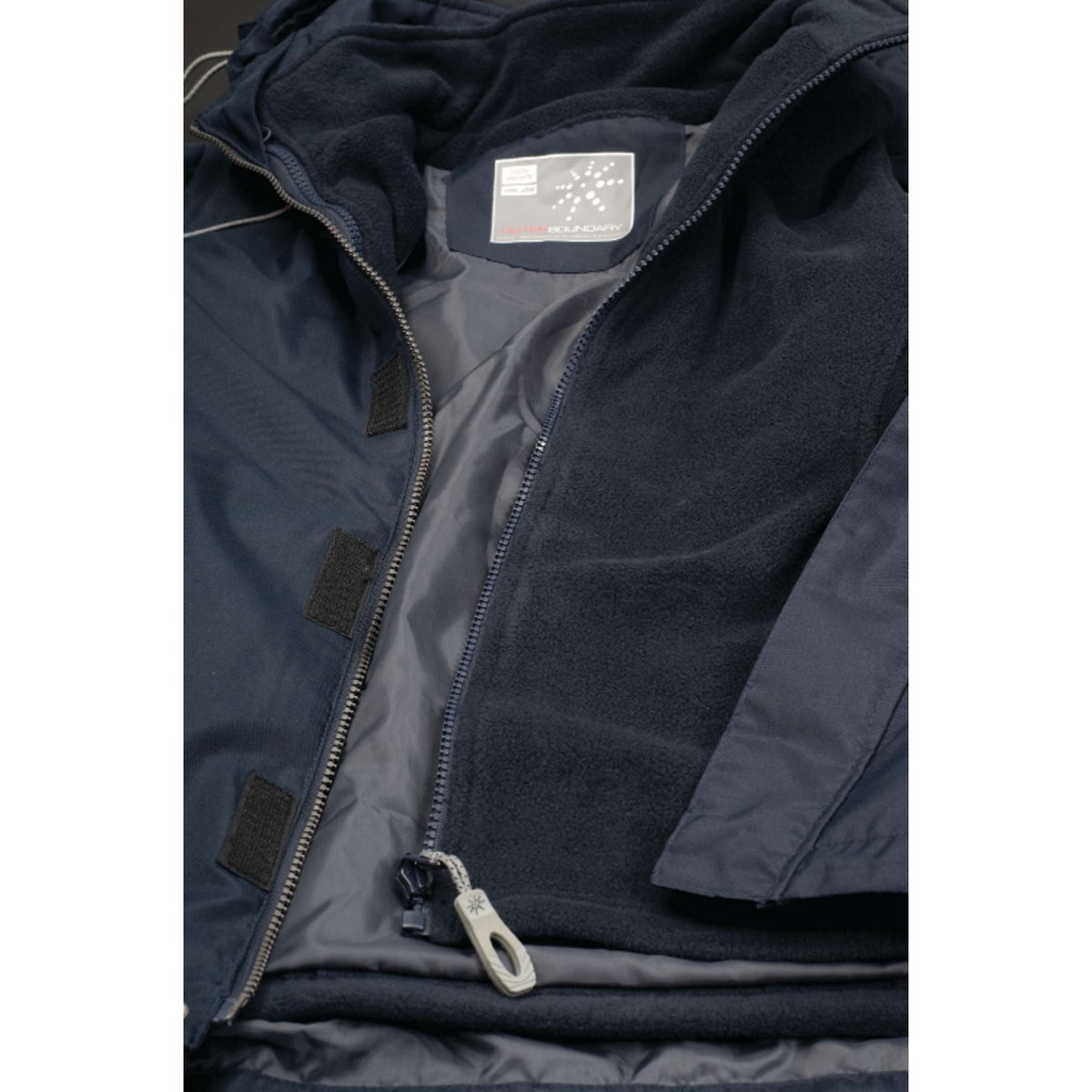 Valencia 3-in-1 Jacket with Fleece Liner for Women Transfer - Navy 410 - Flat