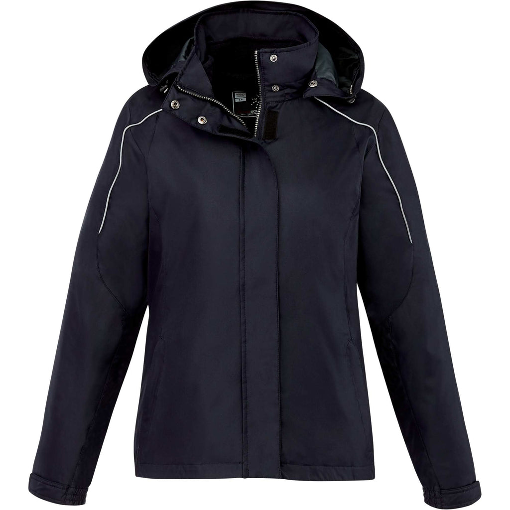 Valencia 3-in-1 Jacket with Fleece Liner for Women Transfer - Navy 410 - Front