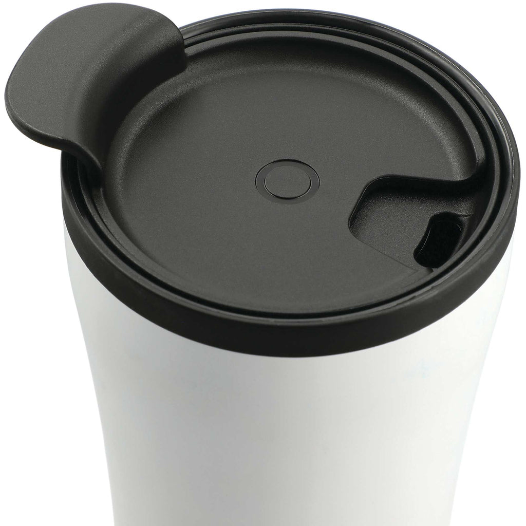 Valhalla Stainless Tumbler with Swivel Lid, 16 oz - White - Photo 2