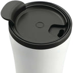 Valhalla Stainless Tumbler with Swivel Lid, 16 oz - White - Photo 2