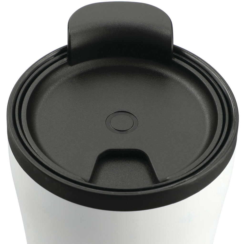 Valhalla Stainless Tumbler with Swivel Lid, 16 oz - White - Photo 3