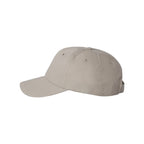 Valucap Econ Cap Embroidery - Khaki - Direct Side