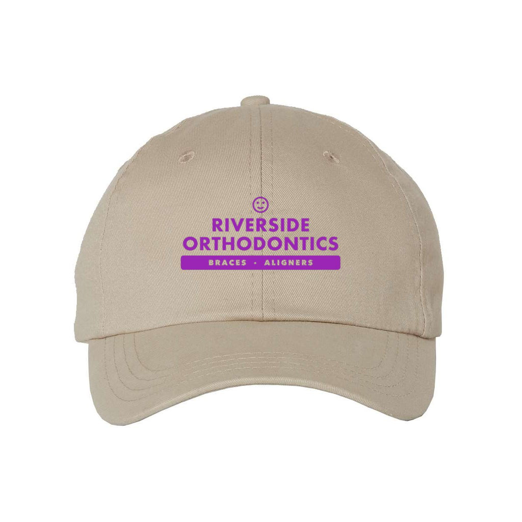 Valucap Econ Cap Embroidery - Khaki - Front
