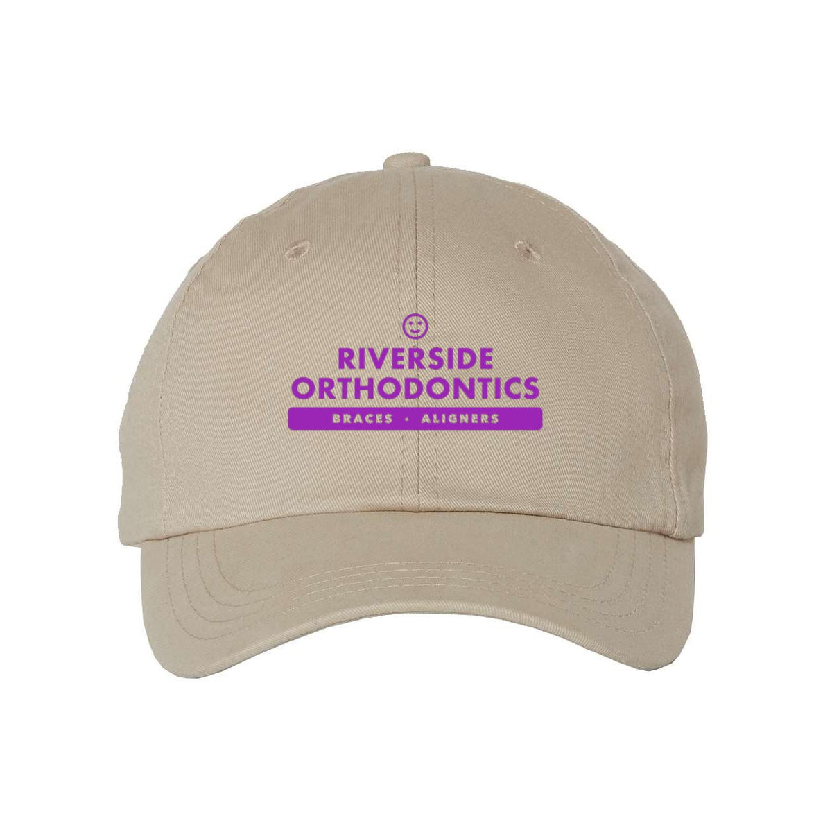Valucap Econ Cap Embroidery - Khaki - Front