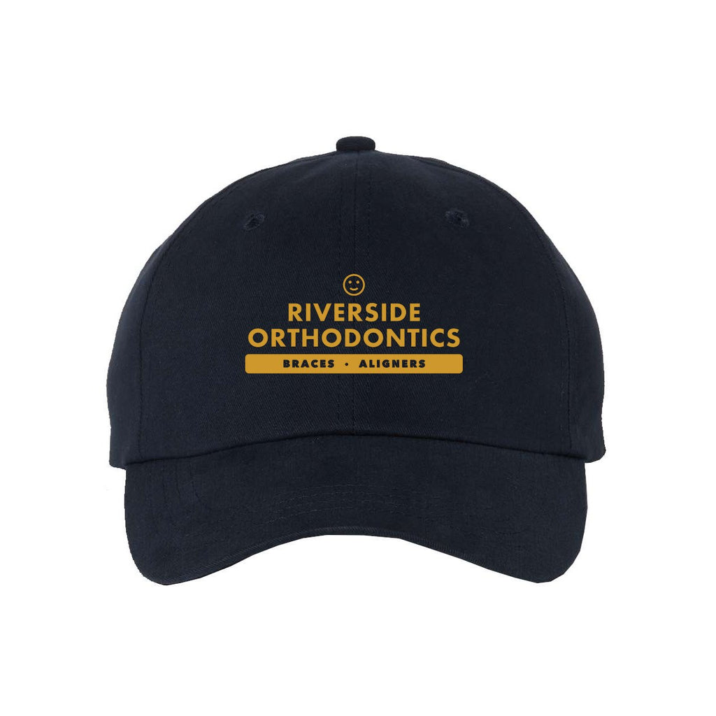 Valucap Econ Cap Embroidery - Navy - Front