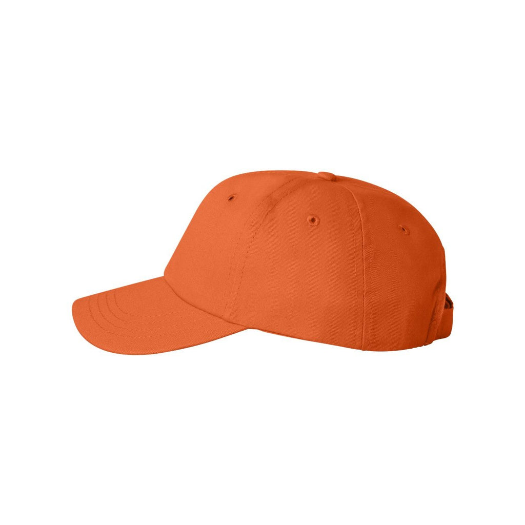 Valucap Econ Cap Embroidery - Orange - Direct Side
