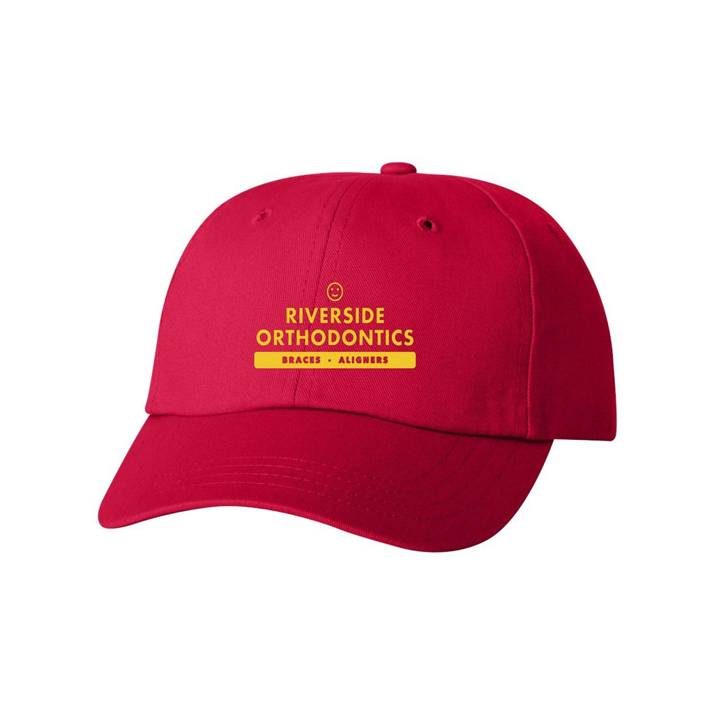Valucap Econ Cap Embroidery - Red - Front