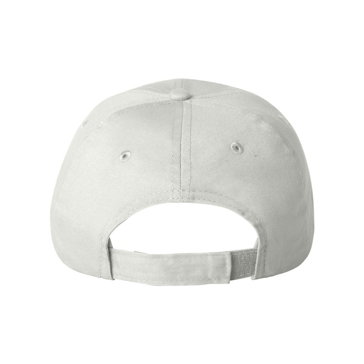 Valucap Econ Cap Embroidery - White - Back