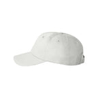 Valucap Econ Cap Embroidery - White - Direct Side