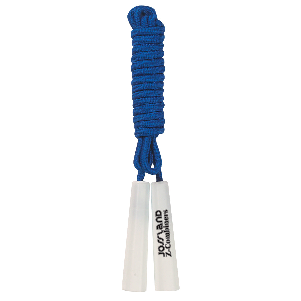 Value Jump Rope - White With Blue - Pad Print