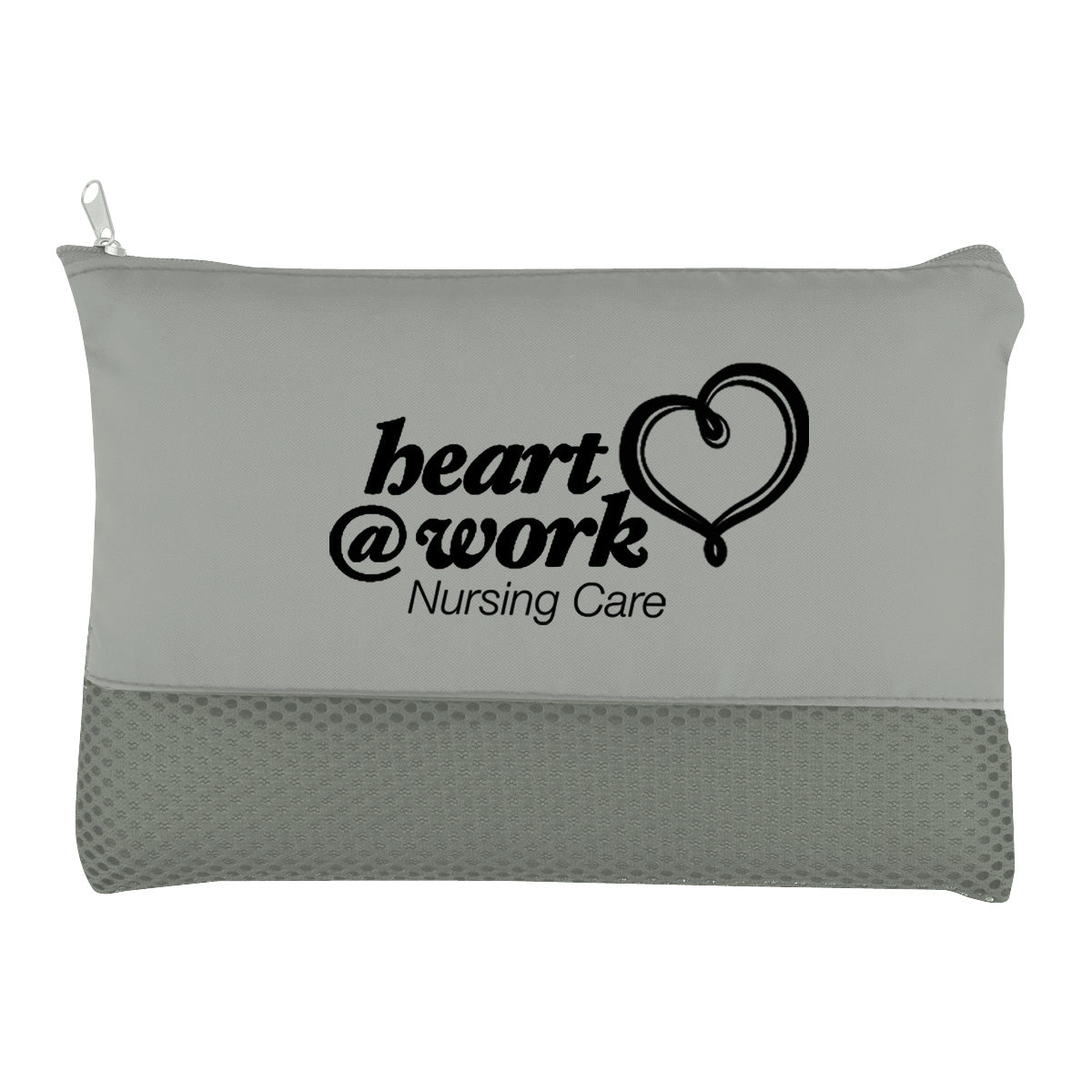 Vanity Bag in Mesh - Gray - Silk Screen
