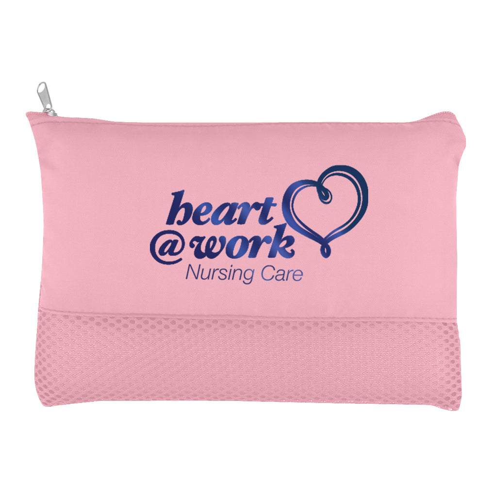 Vanity Bag in Mesh - Pink - Colorbrite