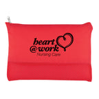 Vanity Bag in Mesh - Red - Silk Screen